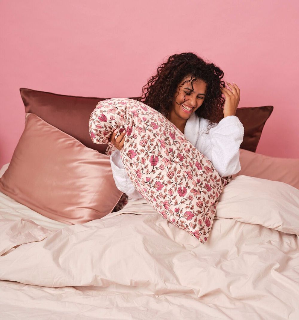 Taie Oreiller Satin 51x76 Lot De 2 Bienfaits Cheveux Cheveux Et