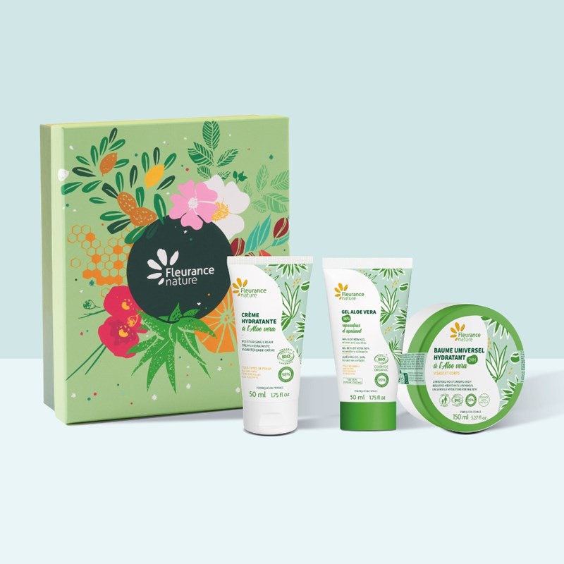 Coffret douceur d'aloe vera
