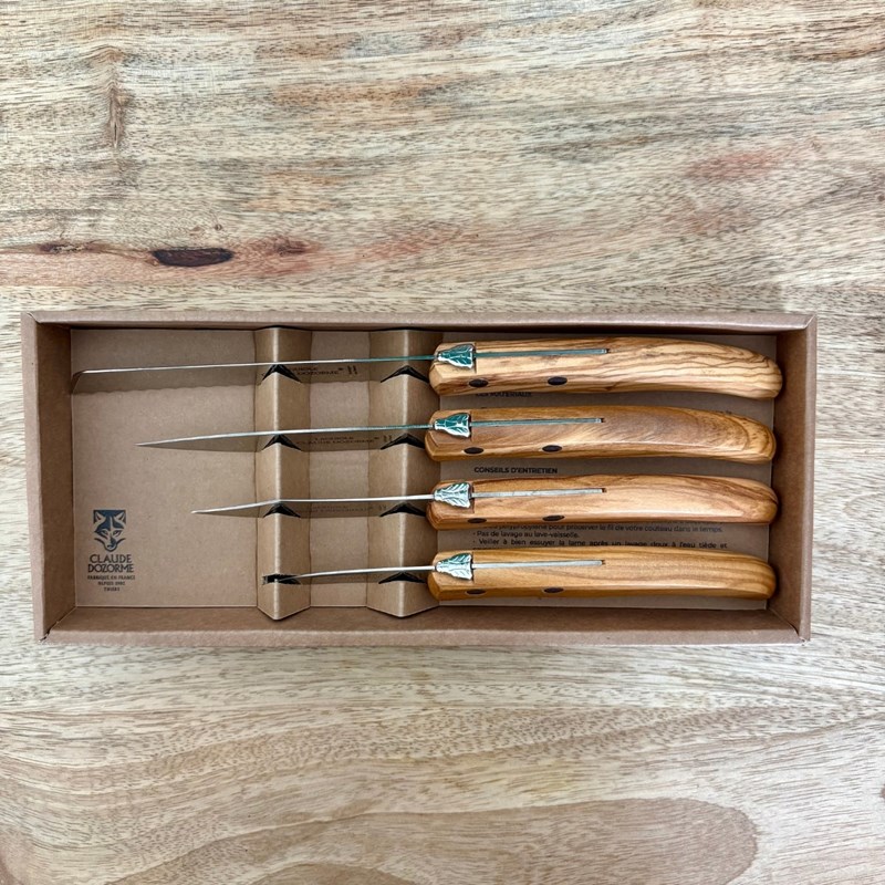 Mes courses en vrac - Coffret de 4 couteaux la petite cuisine berlingot - claude dozorme