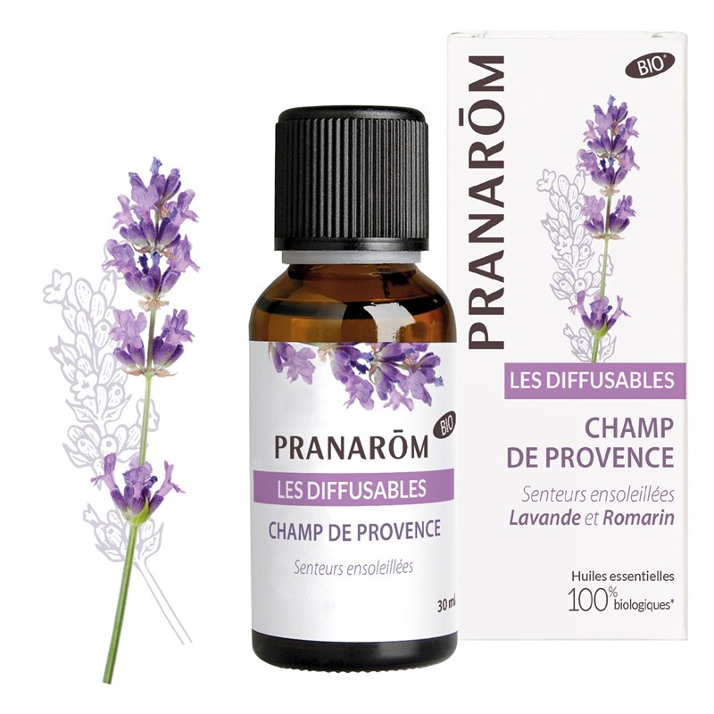 Pranarom - diffusable champ de provence - bio - 30 ml