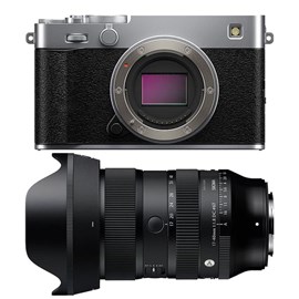 Fujifilm x-e5 silver + sigma 17-40mm f