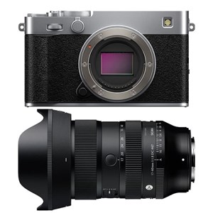 Fujifilm x-e5 silver + sigma 17-40mm f