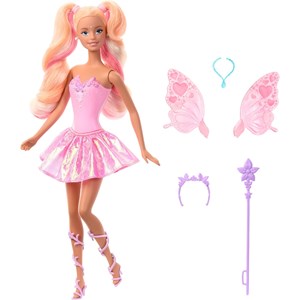 Barbie fée ailes et tenue changement de