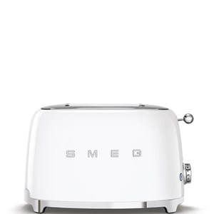 Grille-pain smeg tsf01wheu blanc 950 w
