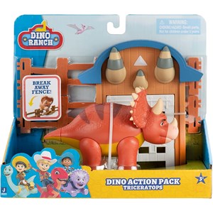 Dino ranch set d'action triceratops