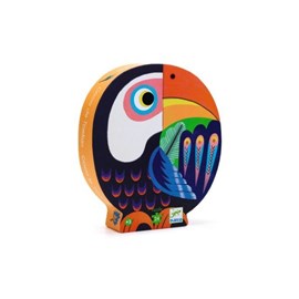 Puzzle silhouette djeco coco le toucan 2