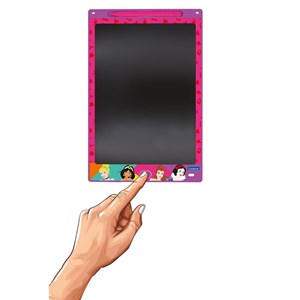 Tablette à dessins électronique multicolore disney princesses