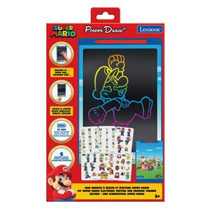 Tablette à dessins électronique multicolore mario