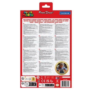 Tablette à dessins électronique multicolore mario