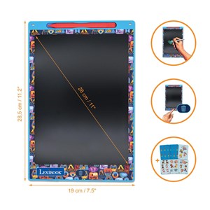 Tablette à dessins électronique multicolore pat’ patrouille