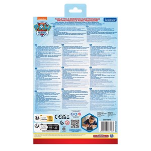 Tablette à dessins électronique multicolore pat’ patrouille