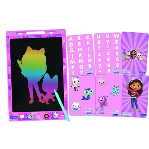 Tablette à dessins multicolore  gabby et la maison magique