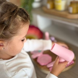 Kit de beauté en silicone - rose