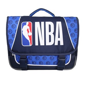 Cartable nba basketball 38cm marine bagtrotter 2 compartiments primaire