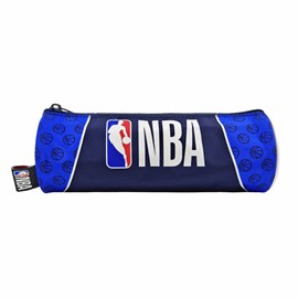 Trousse ronde nba basketball noir 1 compartiment bagtrotter