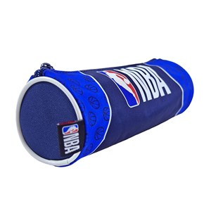 Trousse ronde nba basketball noir 1 compartiment bagtrotter