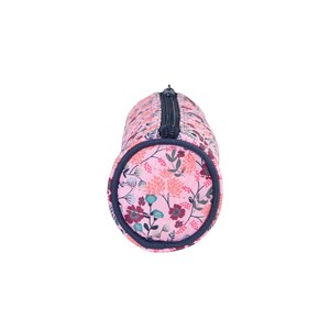Trousse ronde multicolore fleurs 1 compartiment bagtrotter
