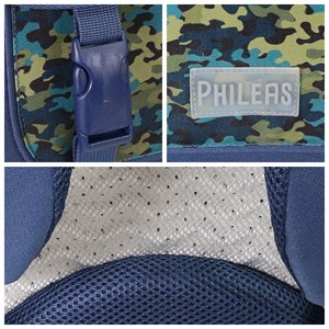 Cartable phileas requins 38cm marine bagtrotter primaire