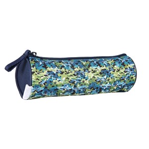 Trousse ronde phileas requins marine 1 compartiment bagtrotter