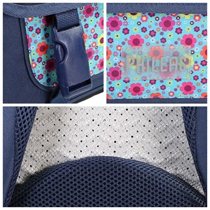 Cartable phileas papillon 38cm marine bagtrotter primaire