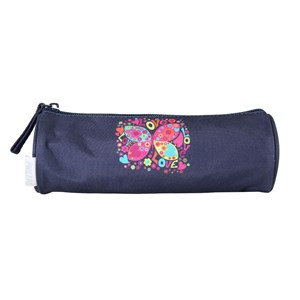 Trousse ronde phileas marine 1 compartiment bagtrotter