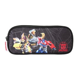 Trousse rectangulaire transformers noir 2 compartiments bagtrotter