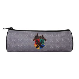 Trousse ronde harry potter gris 1 compartiment bagtrotter