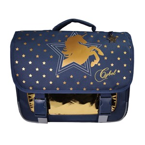 Cartable cybel 38cm marine 2 compartiments bagtrotter primaire