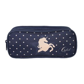 Trousse rectangulaire cybel marine 2 compartiments bagtrotter