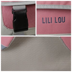 Cartable lili lou 38cm gris rose 2 compartiments bagtrotter primaire