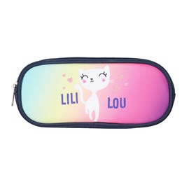 Trousse rectangulaire lili lou marine 2 compartiments bagtrotter