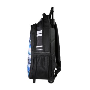 Sac à dos fast and furious à roulettes noir 2 compartiments bagtrotter primaire