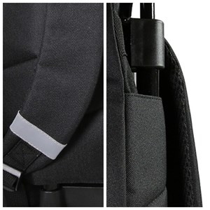 Sac à dos fast and furious à roulettes noir 2 compartiments bagtrotter primaire