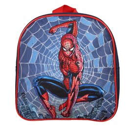 Sac à dos spider-man goûter 24cm marine 1 compartiment maternelle
