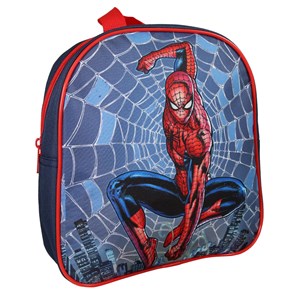 Sac à dos spider-man goûter 24cm marine 1 compartiment maternelle
