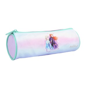 Trousse ronde la reine des neiges violet 1 compartiment