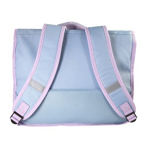 Cartable la reine des neiges 38cm turquoise 2 compartiments primaire