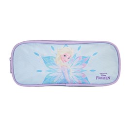 Trousse rectangulaire la reine des neiges turquoise 2 compartiments