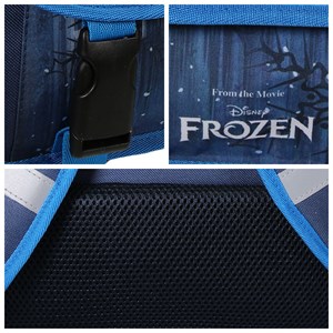 Cartable la reine des neiges 38cm bleu marine 2 compartiments primaire