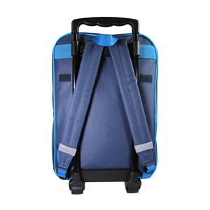 Sac à dos la reine des neiges à roulettes bleu 1 compartiment maternelle