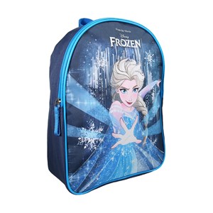 Sac à dos la reine des neiges goûter 31cm bleu marine maternelle