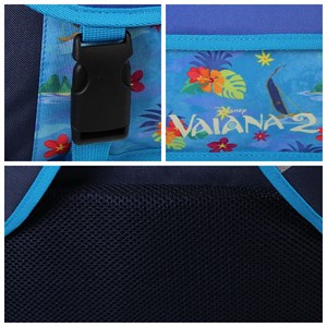Cartable vaiana 38cm bleu foncé 2 compartiments primaire