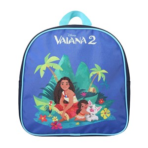 Sac à dos vaiana goûter 24cm bleu foncé 1 compartiment maternelle