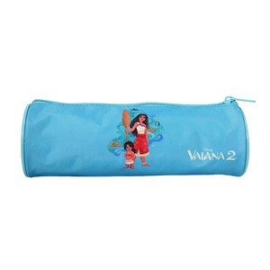 Trousse ronde vaiana bleu 1 compartiment