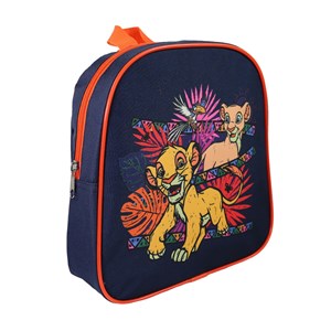 Sac à dos le roi lion goûter 24cm orange 1 compartiment maternelle
