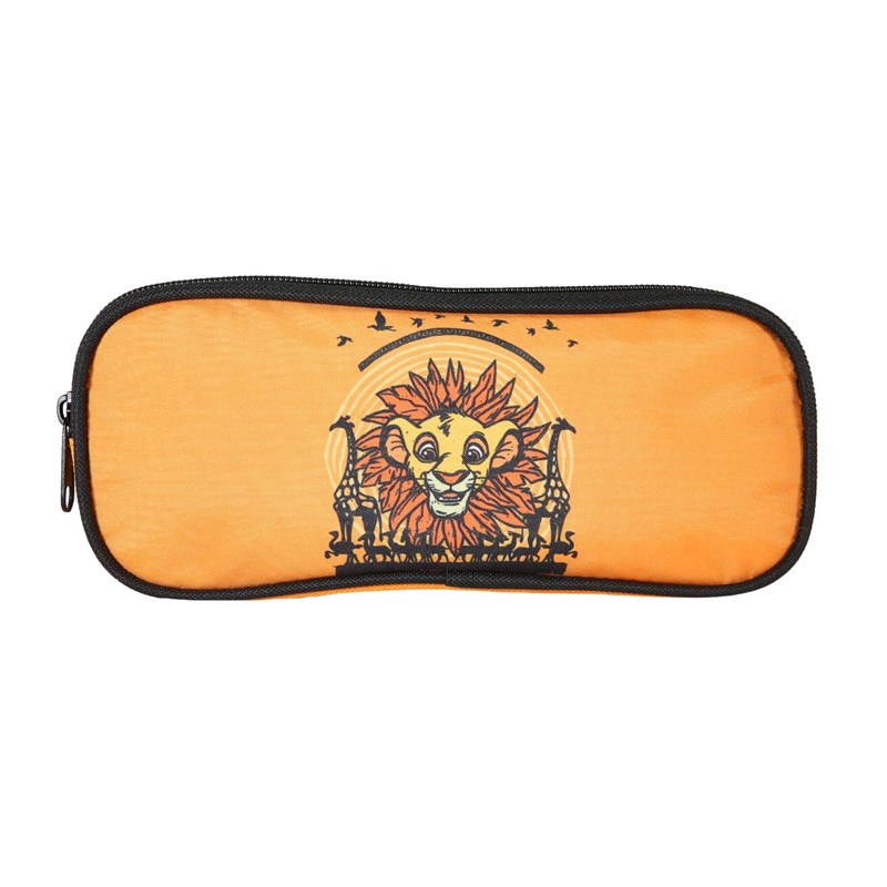 Trousse rectangulaire le roi lion orange 2 compartiments