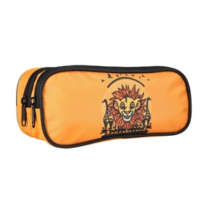 Trousse rectangulaire le roi lion orange 2 compartiments