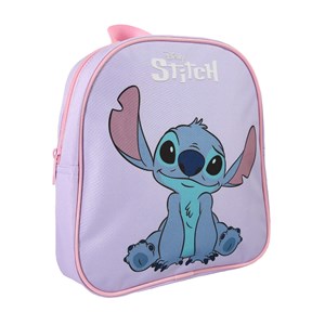 Sac à dos stitch goûter 24cm violet 1 compartiment maternelle