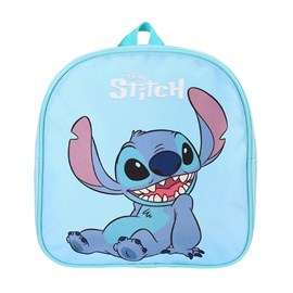 Sac à dos stitch goûter 24cm bleu clair 1 compartiment maternelle