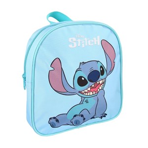 Sac à dos stitch goûter 24cm bleu clair 1 compartiment maternelle